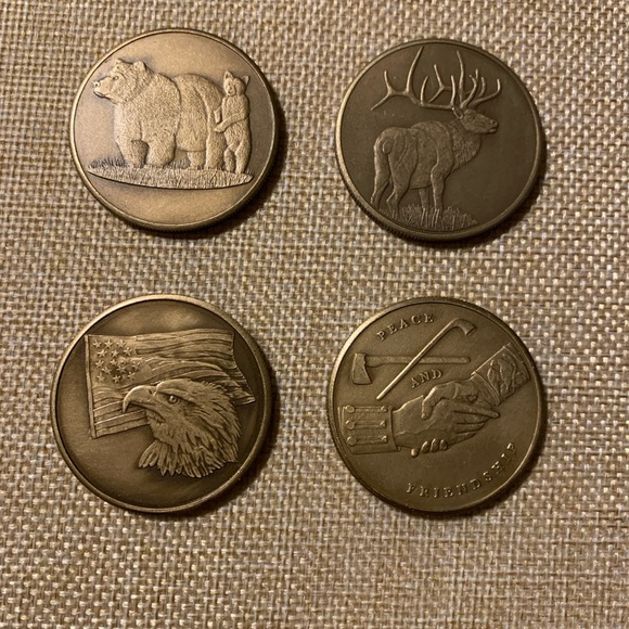 Set of 4 Lewis and Clark Bicentennial medallions - Picture 13 of 13